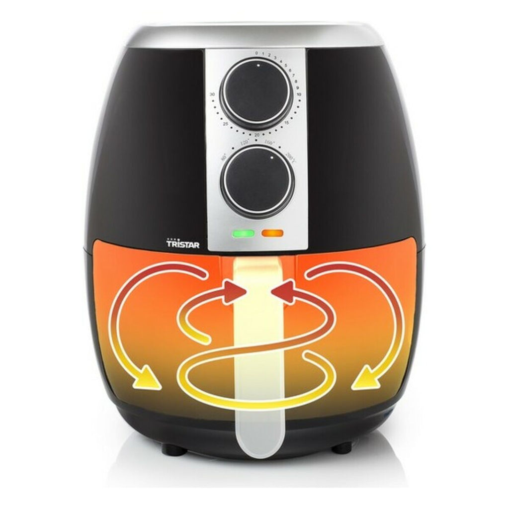 Tristar FR-6989 Airfryer 3,5L — 1500W Heteluchtfriteuse Zwart