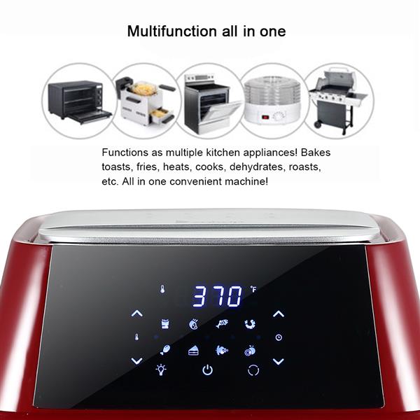 ZOKOP KAFO-1800A Airfryer Oven 16L — 1800W XXL Heteluchtfriteuse