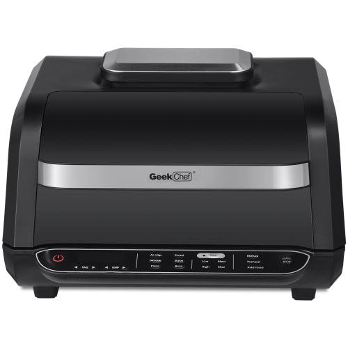Geek Chef Airocook Smart Grill Airfryer RVS — Elektrische Heteluchtfriteuse